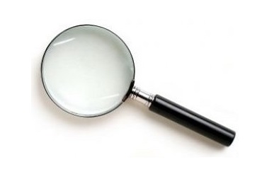Small magnifying glass.
