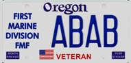 Ex-POW License Plate