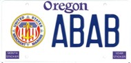 U.S. Merchant Marine License Plate