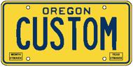Camper Custom License Plate
