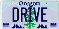 Custom Tree License Plate