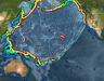 Tsunami Forecast Model Animation: Japan 2011