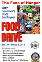 2012 Food Drive poster thumbnail