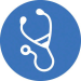 Icon for Health & Healthcare (stethescope)