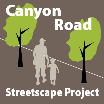 Canyon Road Streetscape Project logo