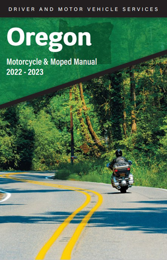 cover of the 2022 - 2023 Oregon Motorcycle and Moped Manual