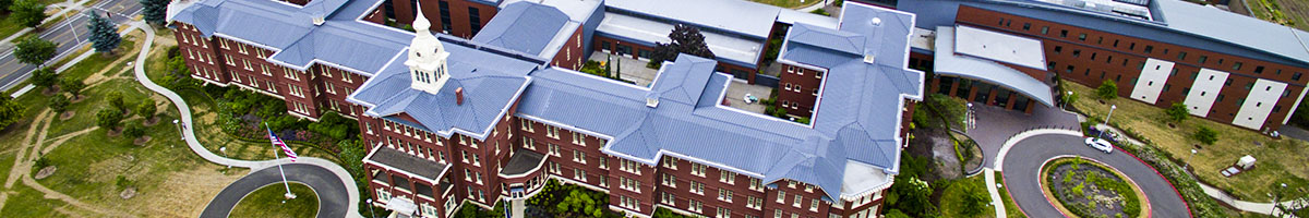Decorative image of Oregon State Hospital from the a drone