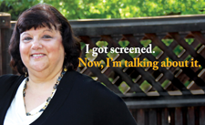 colon cancer screening ad: I got screened, now I'm talking about it