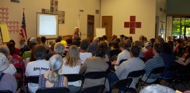 DEQ staff hosted a public meeting on November 1, 2007, at the Red Cross Building in Bethel