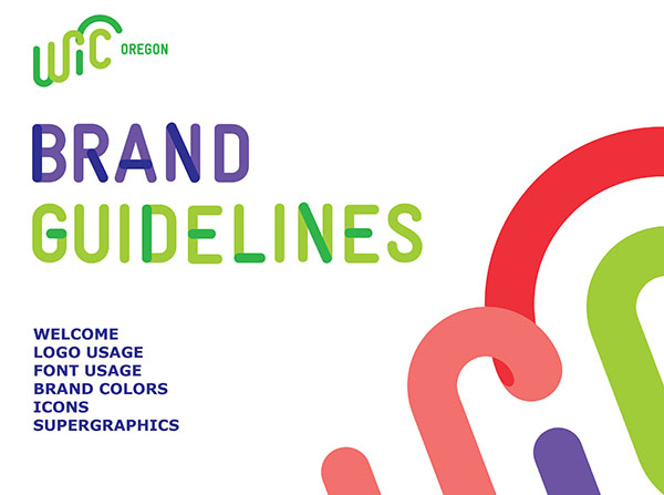 Oregon WIC logo brand guidelines