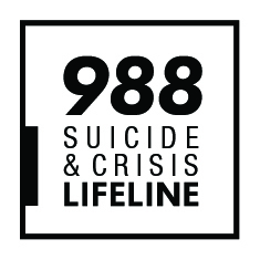 Suicide and Crisis Lifeline 988 logo Dial 988 Veterans Press 1