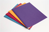 brightly colored folders fanned out