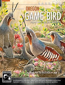ODFW Game Bird Regulations