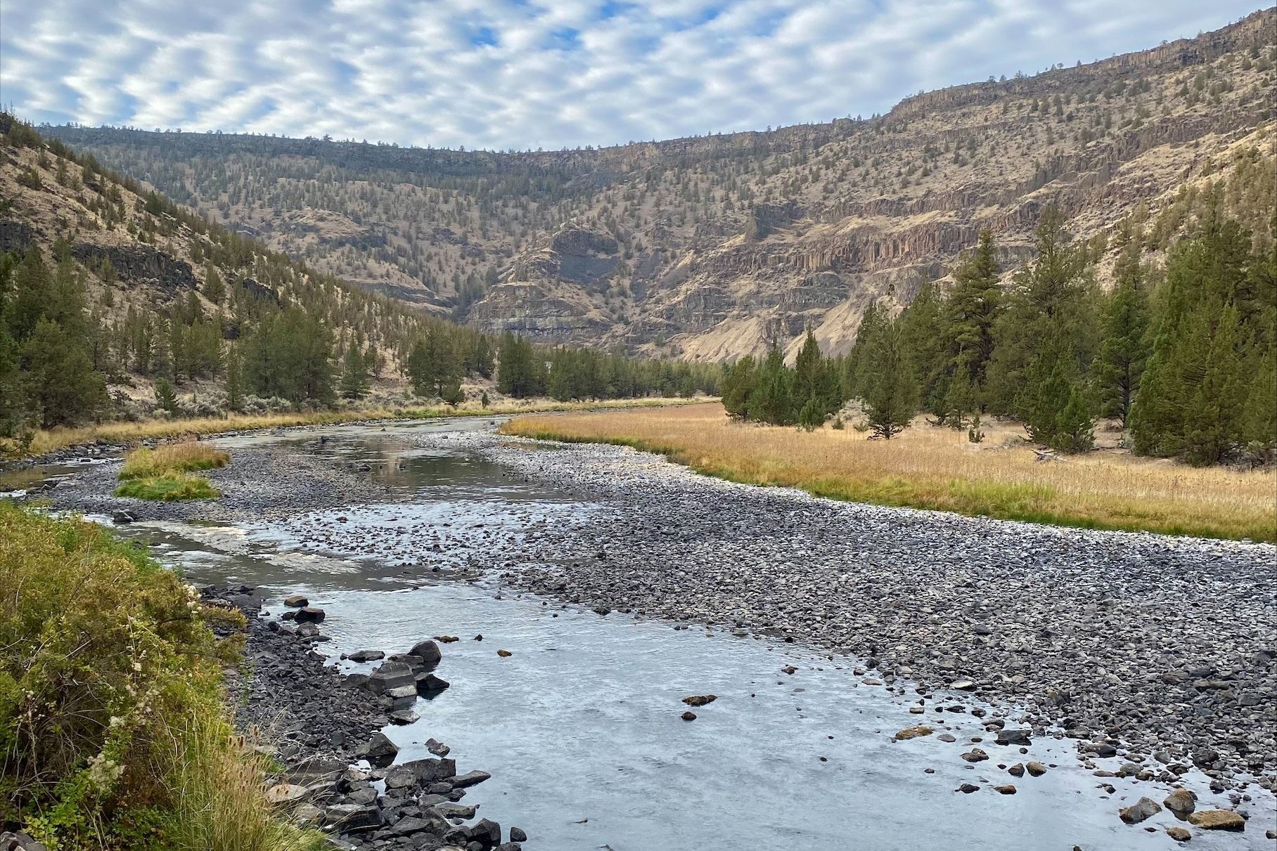 Photo of the Crooked River near Bowman Dam