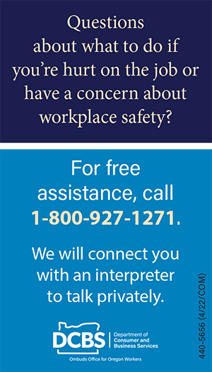 Resource for workplace safety