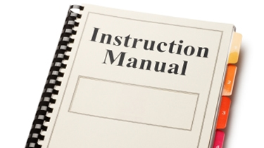 Picture of a manual