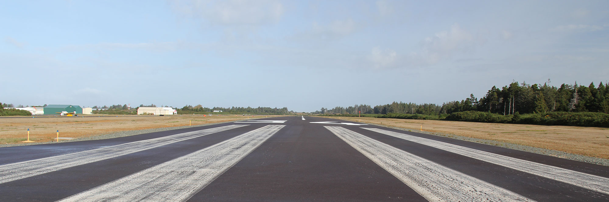 Aiport from an airplane
