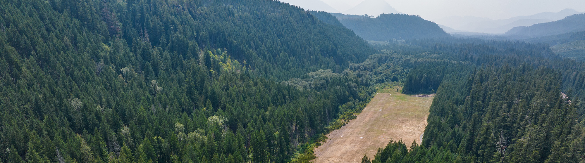View of McKenzie Bridge Airport