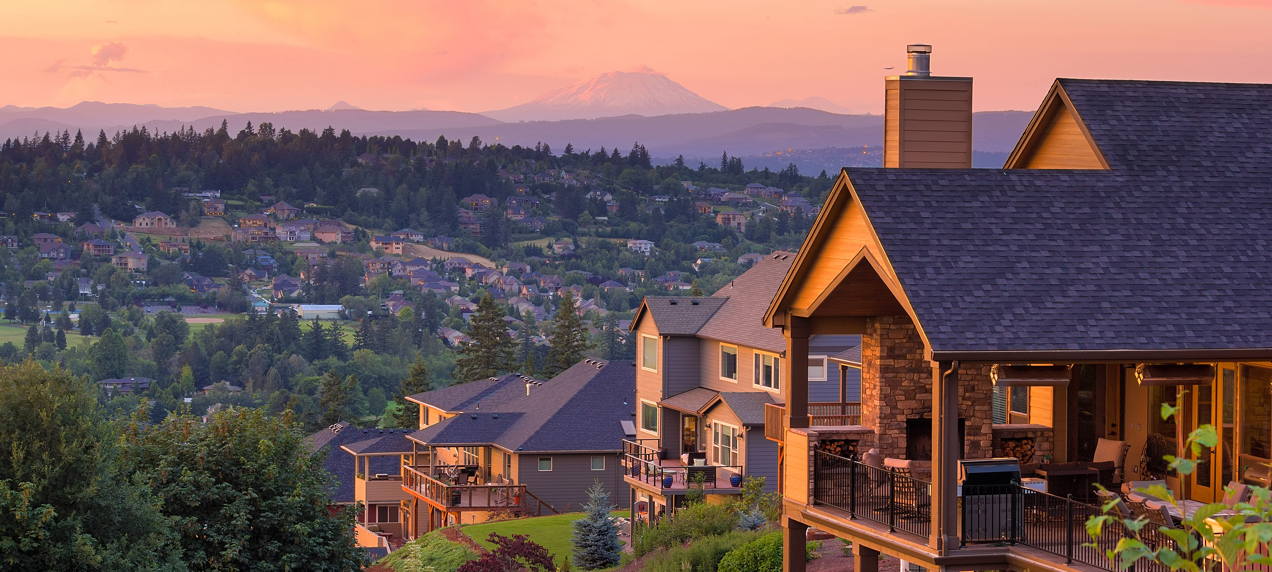 Residential Neighborhood in Oregon