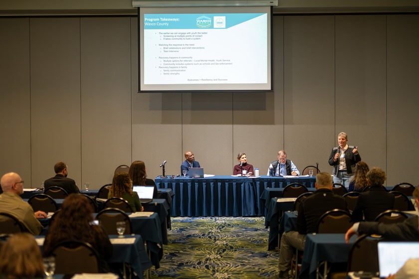 Panelists discuss Effective Substance Use Disorder Interventions for Youth in Breakout 3