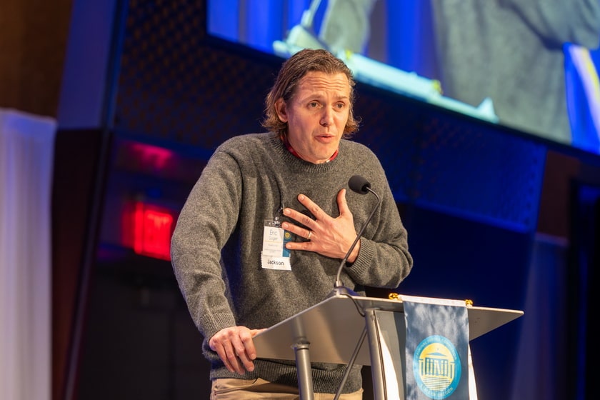 Eric Guyer leads Plenary 2: Breaking Down Silos