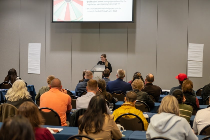 Kaysea Beck addresses Breakout 9 attendees