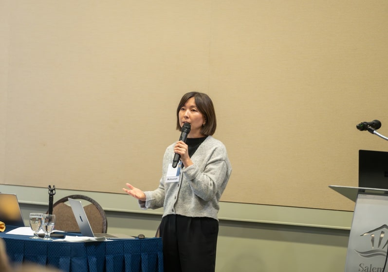 Cleo Tung speaks in Breakout 6: Bridging the Gap