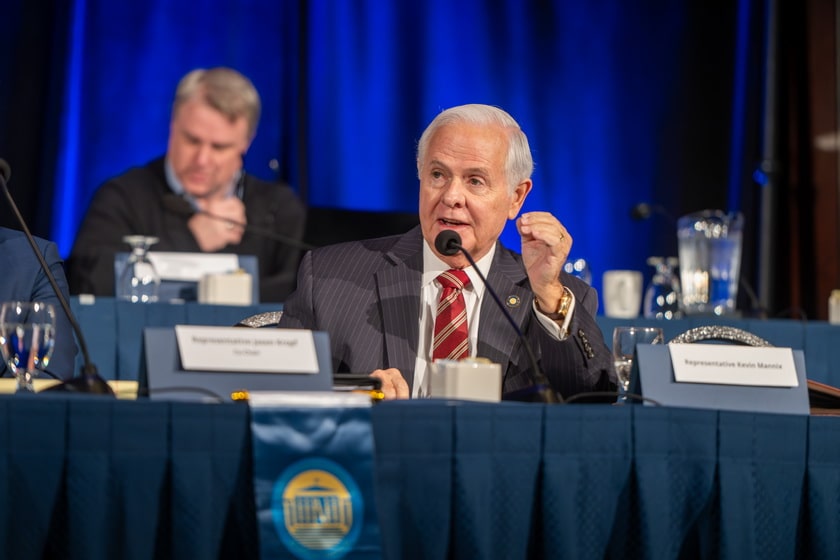 Representative Kevin Mannix participates in JCACSR Legislative Hearing convened at 2025 Summit