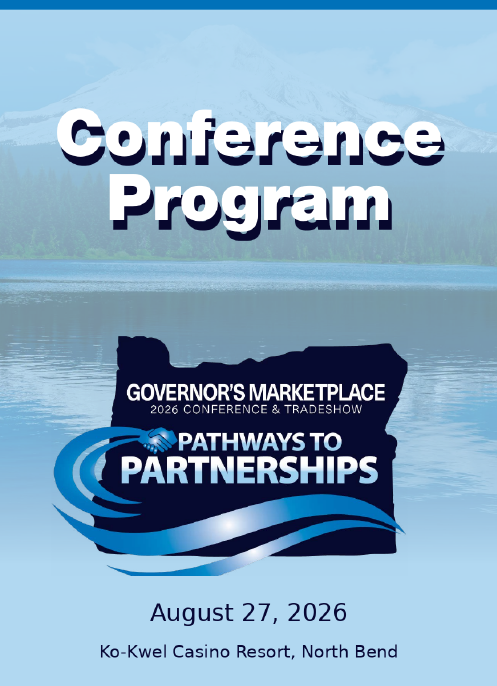screenshot of the GMP event program cover