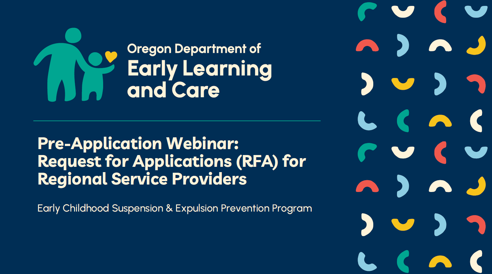 Department of Early Learning and Care Early Childhood Suspension and