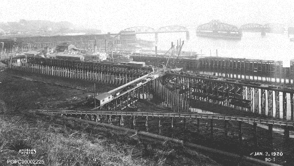dry dock in 1920