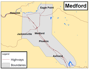 Medford map 