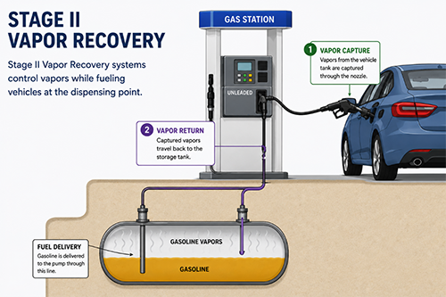 stage 2 vapor recovery illustration