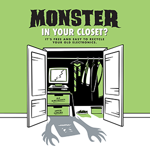 monster in your closet poster