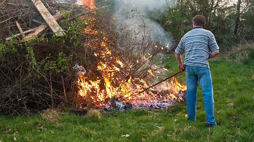 Open Burning, Can You Burn Yard Waste In A Fire Pit