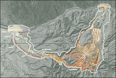 example Mt. Hood hazards map image