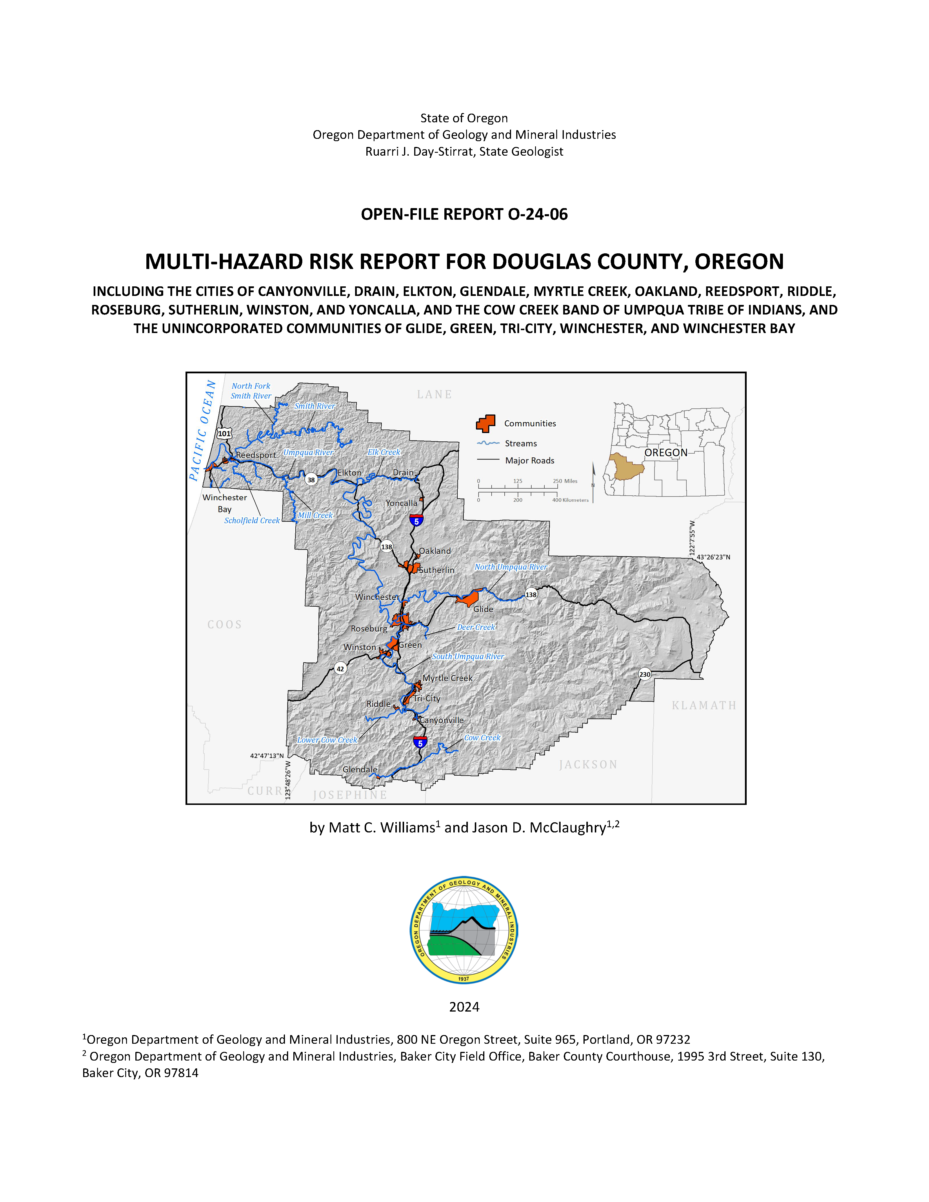 Thumbnail image of Page 1 from report