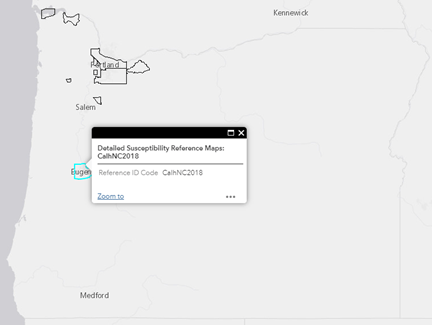 Map Content - Landslide Susceptibility