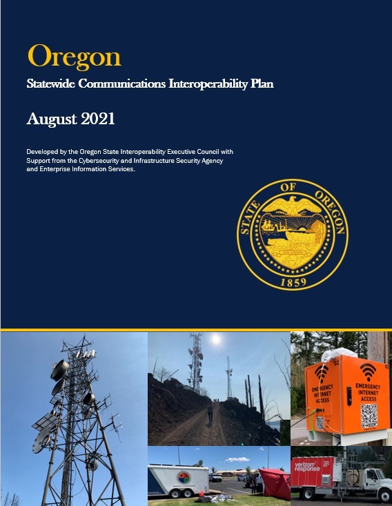 Oregon Statewide Communications Interoperability Plan Cover