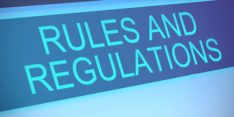 Rules banner
