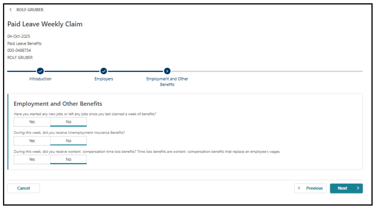 image showing how to report if you receive other benefits