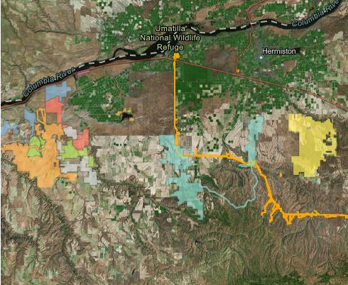 screenshot of a GIS map - Click to view more