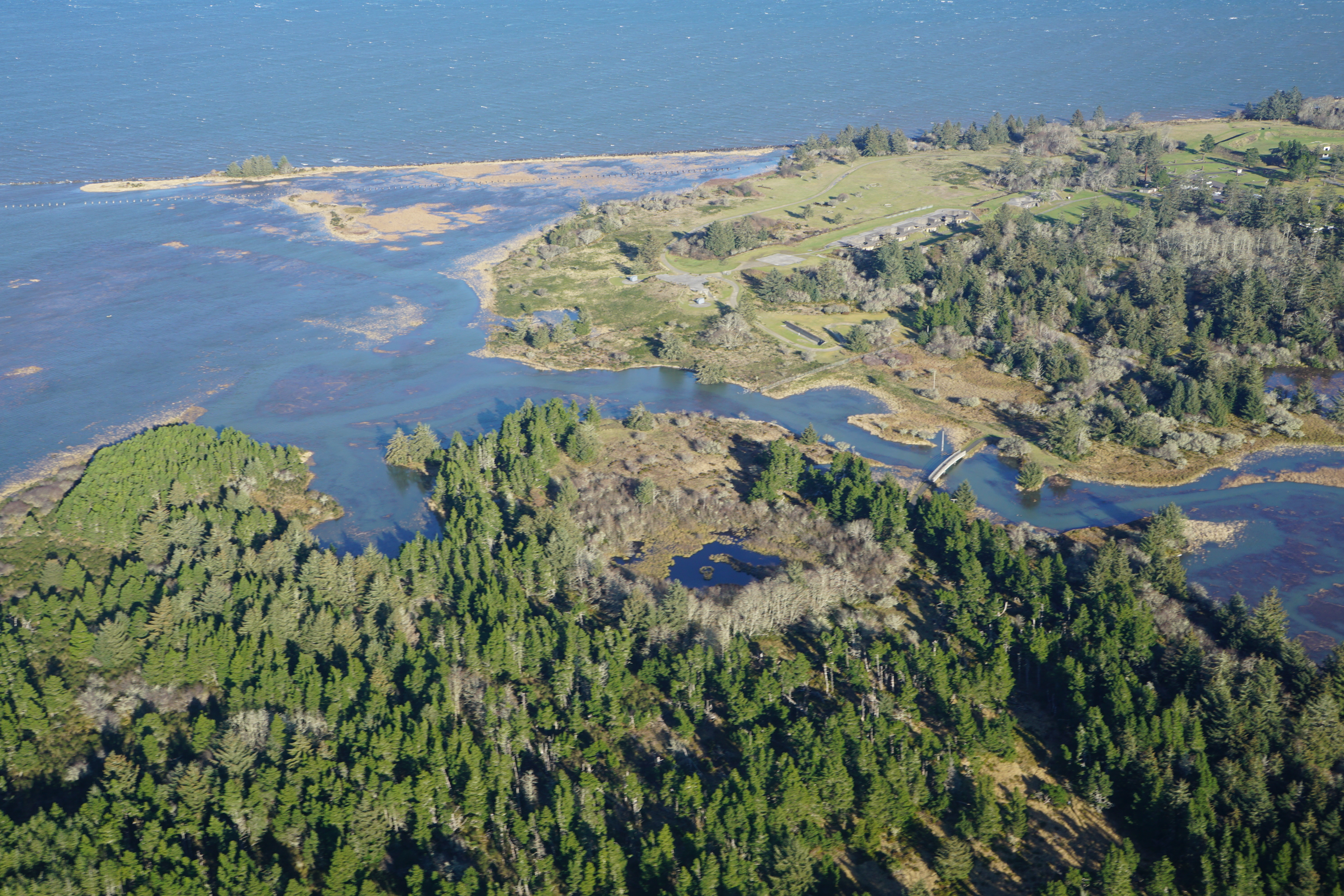 Jetty Lagoon at Fort Stevens in the Columbia River Estuary