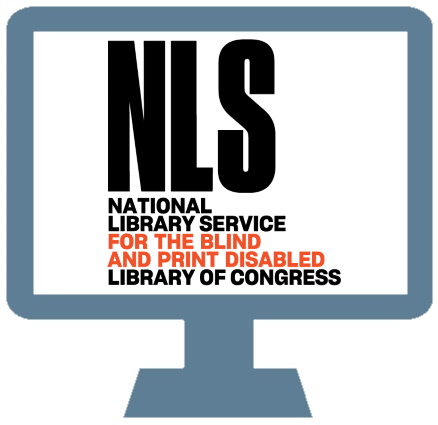 computer monitor showing the NLS logo