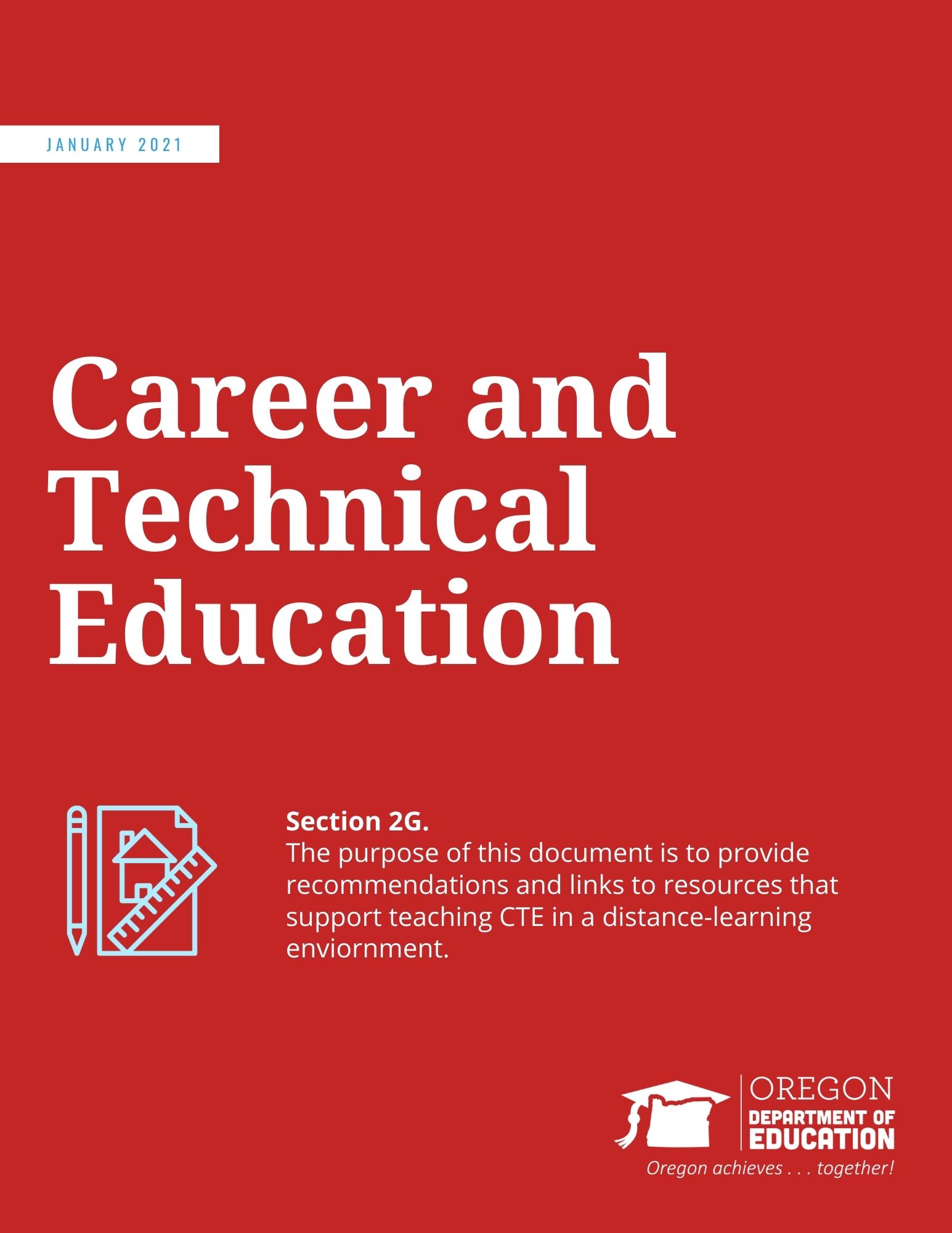 Section: Career and Technical Education Cover