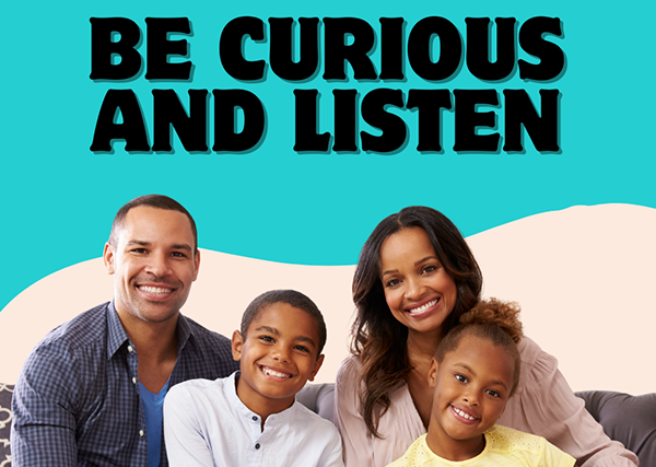Graphic: Be Curious and Listen
