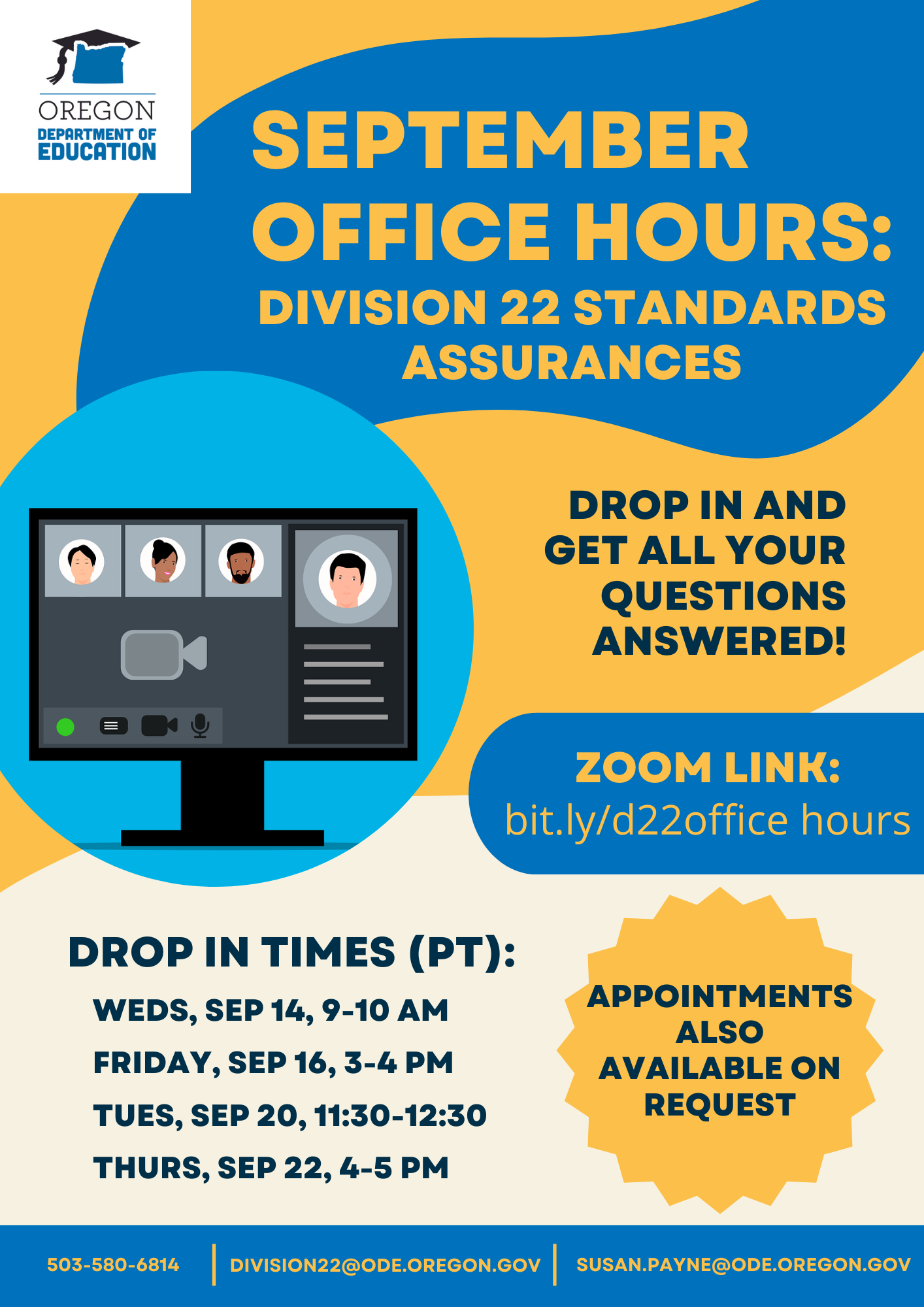 Office Hours Flyer 