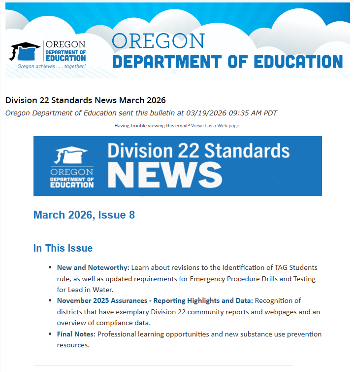 March 2026 Newsletter