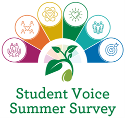 Student Voice Summer Survey Logo