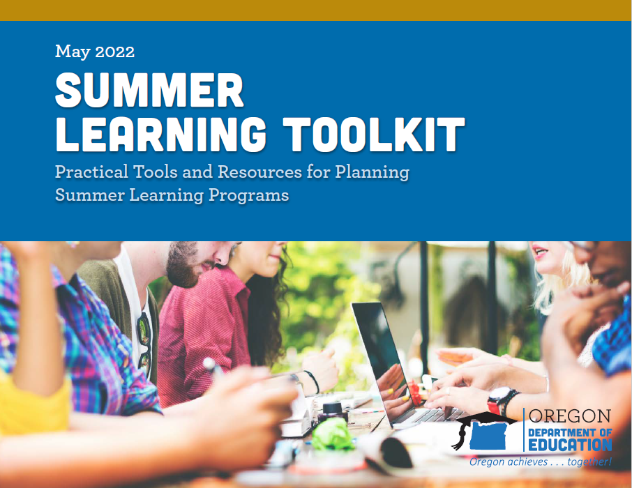 Summer Learning Toolkit Cover
